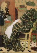 Table of the mother and daughter Vuillard